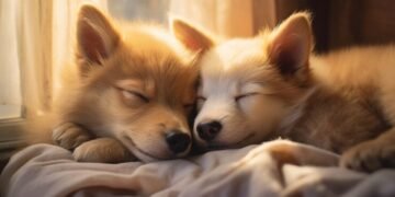 sonhar com filhotes de cachorros